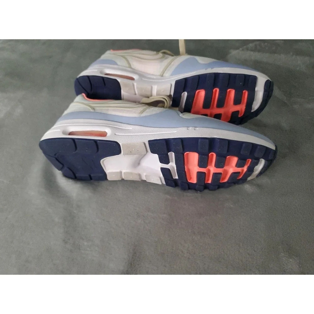 Nike Air‎ Max 1 Ultra 2.0 SE Womens Sneakers White Red Blue 881103-102 US 7.5